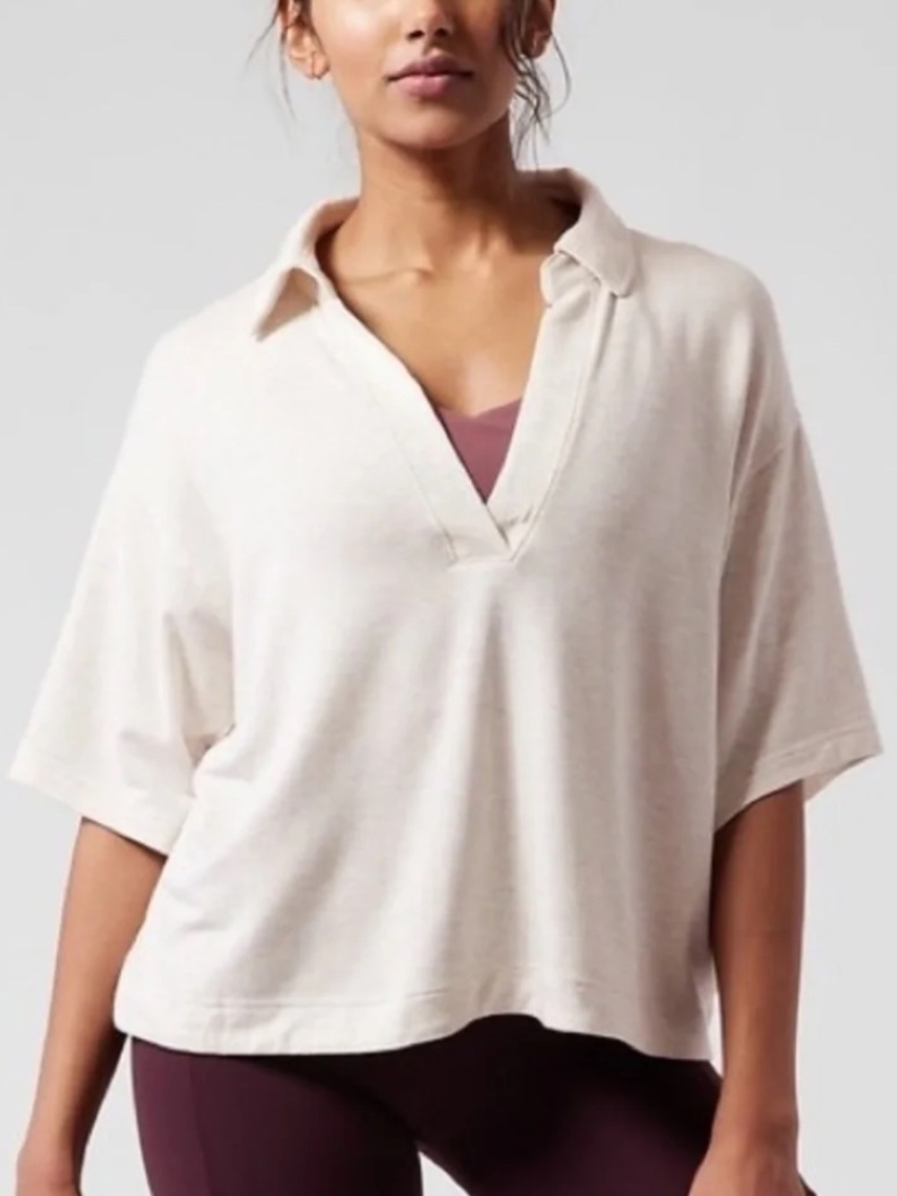 Athleta Westwood Sweatshirt Tee sz S